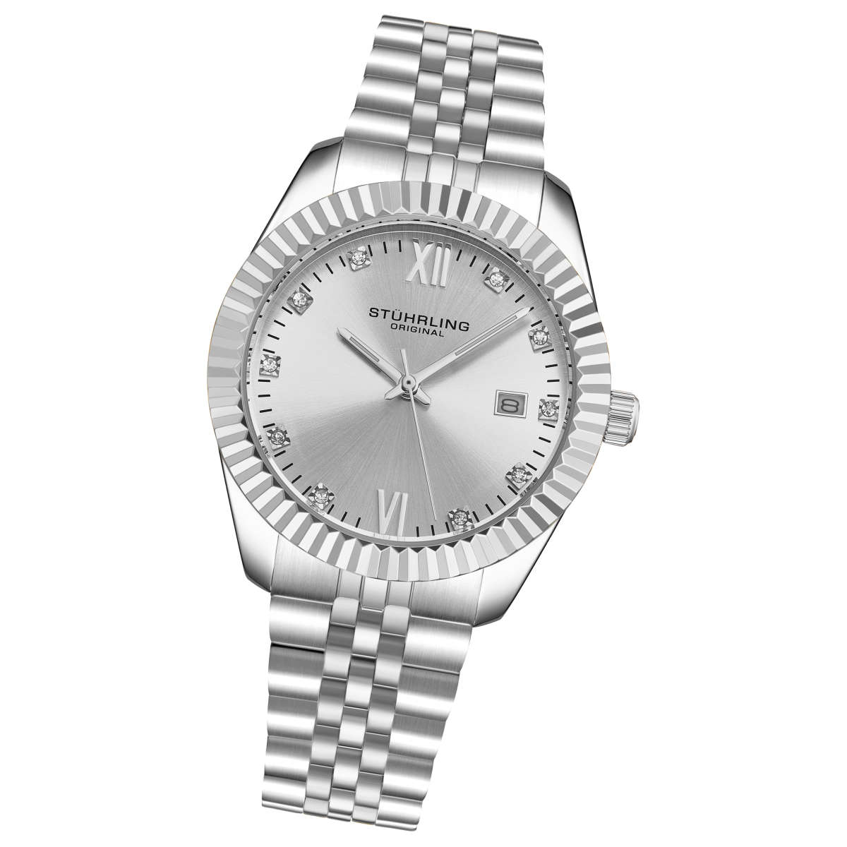 Stuhrling Symphony M17857 2 Cạnh bên đồng hồ Stuhrling Symphony M17857 chính hãng cho Nữ