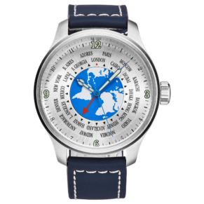 Đồng hồ Zeno OS Retro Worldtimer 2 8563WT-I2 chính hãng cho Nam Sale giá Rẻ