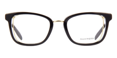 Gọng kính mắt Alexander McQueen AM0225O 001 chính hãng
