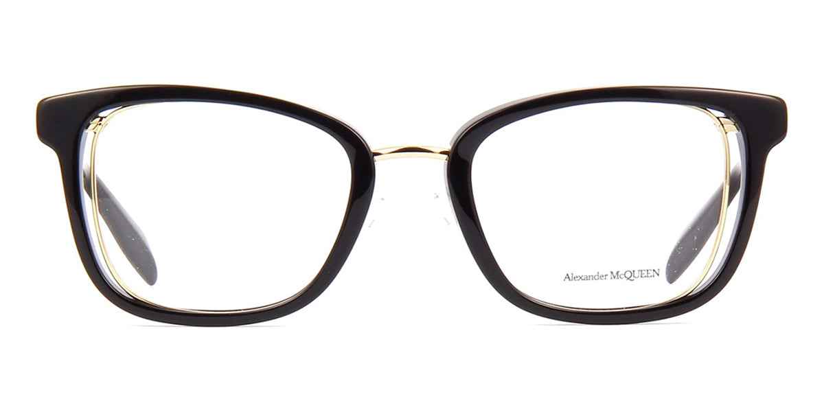 Alexander McQueen AM0225O 001 8 Gọng kính cận Alexander McQueen AM0225O 001 chính hãng