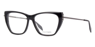 Gọng kính Alexander McQueen AM0341O 001 chính hãng