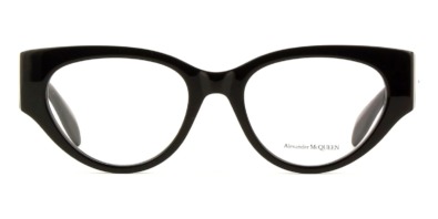 Gọng kính mắt Alexander McQueen AM0380O 001 chính hãng