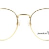 Gọng kính mắt American Optical AO1002 Frame C1 ST TO Gold chính hãng