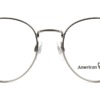 Gọng kính mắt American Optical AO1002 Frame C3 ST BK Gunmetal chính hãng