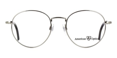Gọng kính mắt American Optical AO1002 Frame C3 ST BK Gunmetal chính hãng