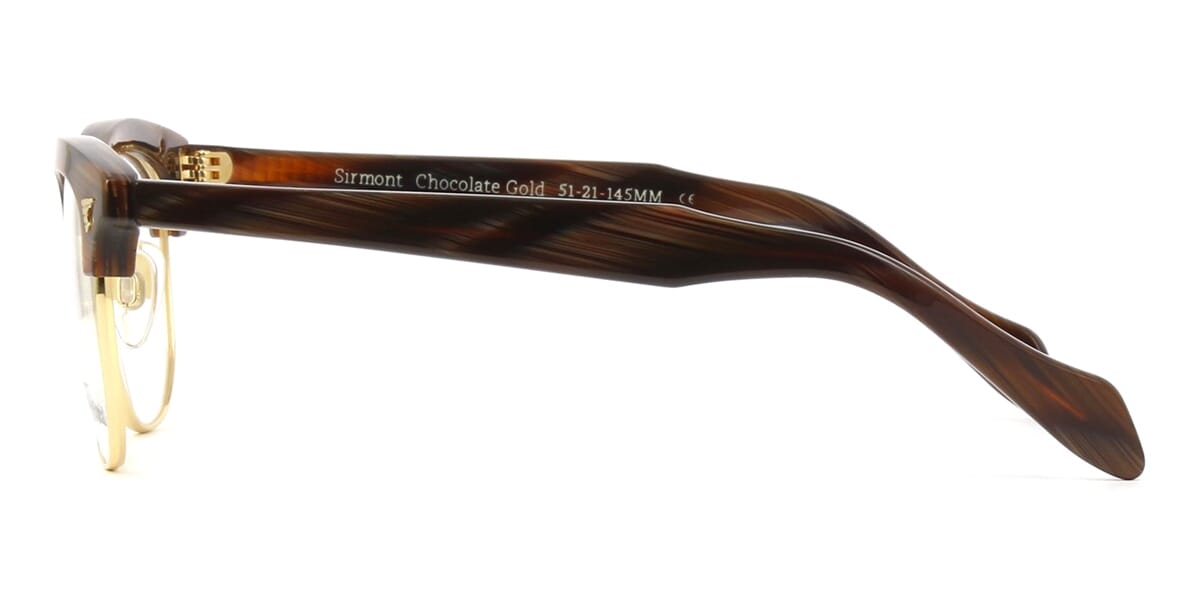 American Optical Sirmont C2 ST FO Chocolate Gold 3 Gọng kính American Optical Sirmont C2 ST FO Chocolate Gold