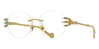 Gọng kính Anna-Karin Karlsson Claw Optical Panto Gold Limited Edition chính hãng