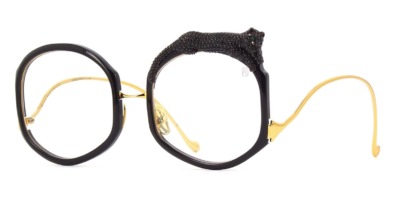 Gọng kính Anna-Karin Karlsson Rose et le Reve Optical Black Crystal Limited Edition chính hãng