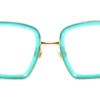 Gọng kính mắt Anna-Karin Karlsson Silver Moon Turquoise Limited 1st Edition chính hãng