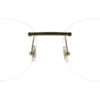 Gọng kính mắt Cartier CT0109O 003 Gold chính hãng