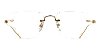 Gọng kính mắt Cartier CT0379O 002 18k Solid Gold chính hãng