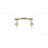 Gọng kính mắt Cartier Panthere CT0281O 001 chính hãng