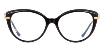 Gọng kính mắt Cartier Panthere CT0283O 001 chính hãng