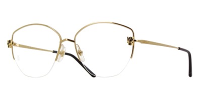 Gọng kính Cartier Panthere CT0370O 001 chính hãng