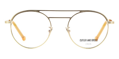 Gọng kính mắt Cutler and Gross 1269 11 Gold and Miele chính hãng
