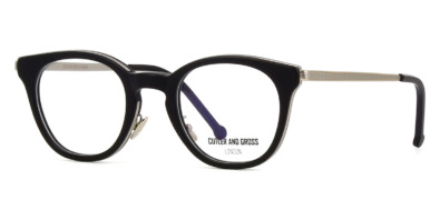 Cutler and Gross 1275 03 Matte Black and Matte Palladium 4 Gọng kính Cutler and Gross 1275 03 Matte Black and Matte Palladium chính hãng