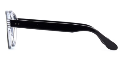 Gọng kính Cutler and Gross 1291/2 01 Black on Crystal