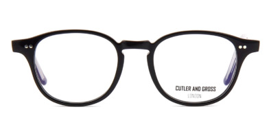 Gọng kính mắt Cutler and Gross 1312 02 Black chính hãng