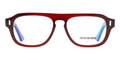 Gọng kính mắt Cutler and Gross 1319 08 Bordeaux Red chính hãng