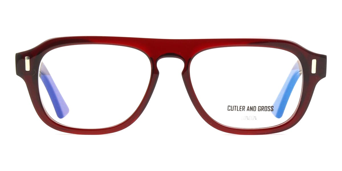 Cutler and Gross 1319 08 Bordeaux Red 10 Gọng kính cận Cutler and Gross 1319 08 Bordeaux Red chính hãng