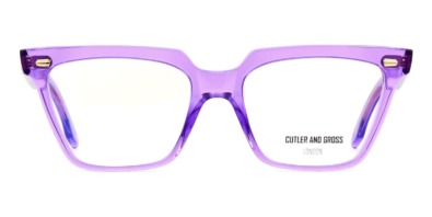 Gọng kính mắt Cutler and Gross 1346 08 Classic Purple Crystal chính hãng