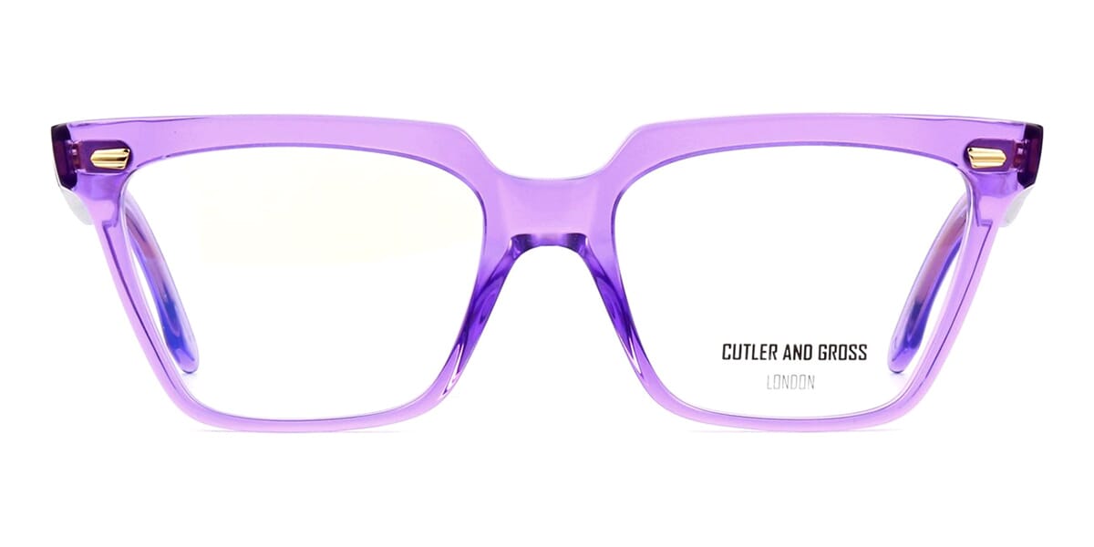 Cutler and Gross 1346 08 Classic Purple Crystal 10 Gọng kính cận Cutler and Gross 1346 08 Classic Purple Crystal chính hãng