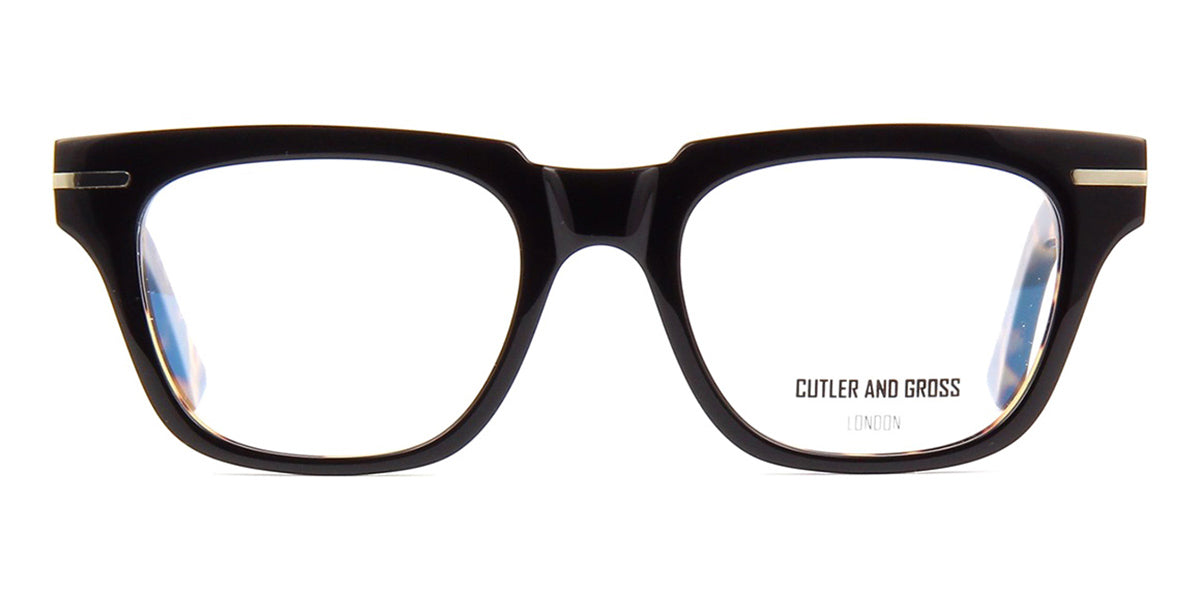 Cutler and Gross 1355 04 Back and Camouflage 10 Gọng kính cận Cutler and Gross 1355 04 Back and Camouflage chính hãng