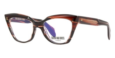 Gọng kính Cutler and Gross 9288 02 Striped Brown Havana chính hãng