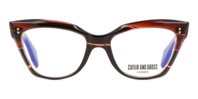 Gọng kính mắt Cutler and Gross 9288 02 Striped Brown Havana chính hãng