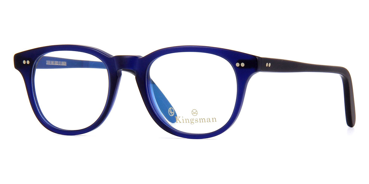 Kingsman x Cutler and Gross 0932 02 Matte Classic Navy Blue 2 Gọng kính Kingsman x Cutler and Gross 0932 02 Matte Classic Navy Blue chính hãng