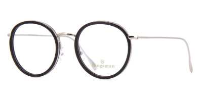 Gọng kính Kingsman x Cutler and Gross 9000 B Black and Silver chính hãng