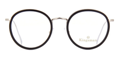 Gọng kính mắt Kingsman x Cutler and Gross 9000 B Black and Silver chính hãng