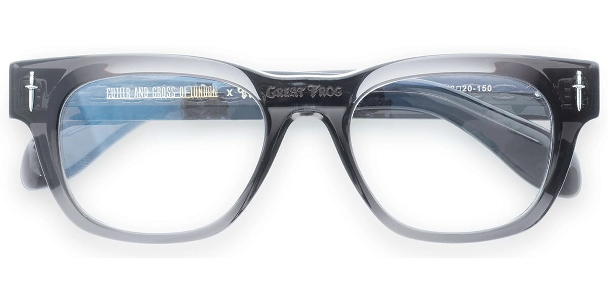 Cutler and Gross x The Great Frog The Crossbones Optical GFOP003 03 Pewter Grey 3 Gọng kính Cutler and Gross x The Great Frog The Crossbones Optical GFOP003 03 Pewter Grey