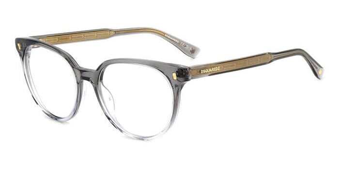 Dsquared2 D2 0082 CBL 2 Gọng kính Dsquared2 D2 0082 CBL chính hãng