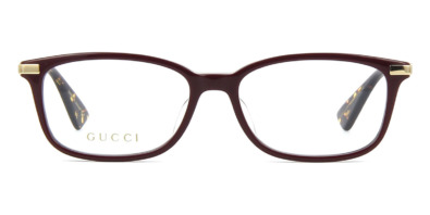 Gọng kính mắt Gucci GG0112OA 005 Burgundy and Gold chính hãng