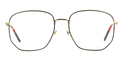 Gọng kính mắt Gucci GG0396O 001 Gold and Black chính hãng