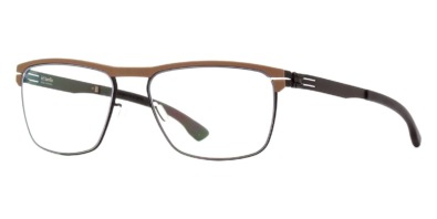 Gọng kính ic! berlin Central Black and Taupe chính hãng