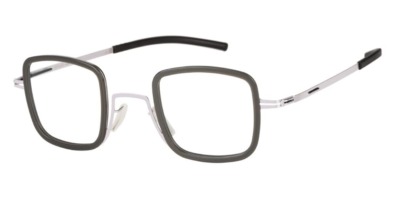 Gọng kính ic! berlin Doyoon Pearl New Gray chính hãng
