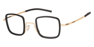 Gọng kính ic! berlin Doyoon Rose Gold Black chính hãng