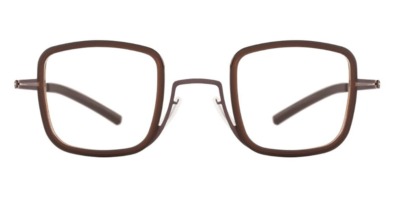 Gọng kính mắt ic! berlin Doyoon Teak Mahagony chính hãng