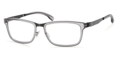 Gọng kính ic! berlin Ellner O Gun Metal Sky Grey chính hãng