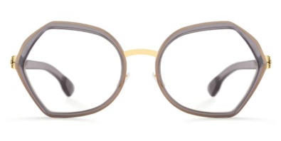 Gọng kính mắt ic! berlin Emmeline Sun Gold Ecogrey chính hãng
