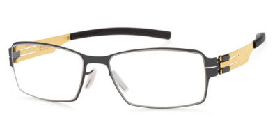 Gọng kính ic! berlin Gilbert Gun Metal chính hãng