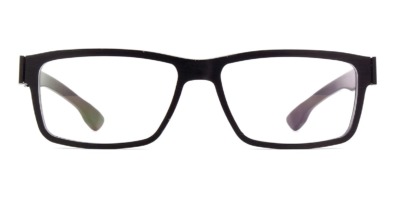 Gọng kính mắt ic! berlin Hack Rough Black and Matte Black chính hãng