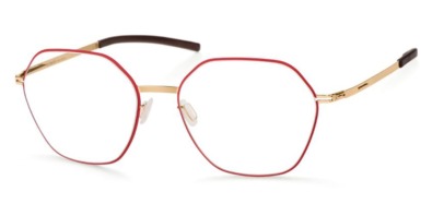 Gọng kính ic! berlin Halny Rose Lava Circle chính hãng