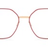 Gọng kính mắt ic! berlin Halny Rose Lava Circle chính hãng