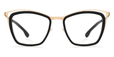 Gọng kính mắt ic! berlin Louisa Rose Gold Black chính hãng