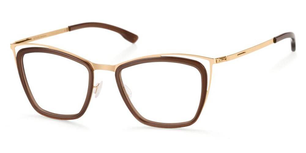 ic! berlin Louisa Rose Gold Mahogany 2 Gọng kính ic! berlin Louisa Rose Gold Mahogany chính hãng
