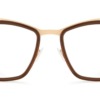 Gọng kính mắt ic! berlin Louisa Rose Gold Mahogany chính hãng