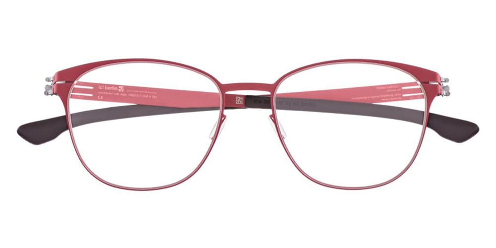 ic! berlin Ludmila L Carmine Red 8 Gọng kính cận ic! berlin Ludmila L Carmine Red chính hãng
